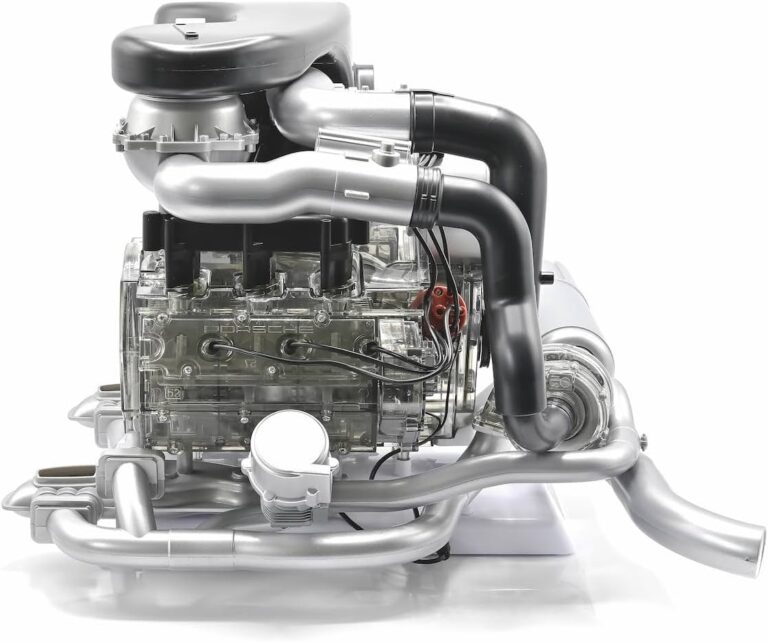 1:3 Scale: A Build-It-Yourself Porsche 911 Turbo Engine Kit