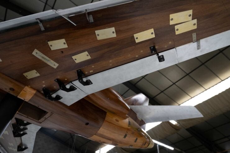 Scale wind tunnel model of the Dassault Falcon private jet 5