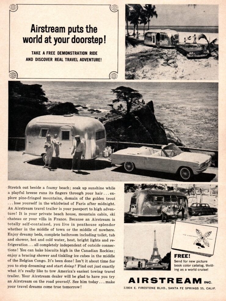 Vintage Airstream Ad