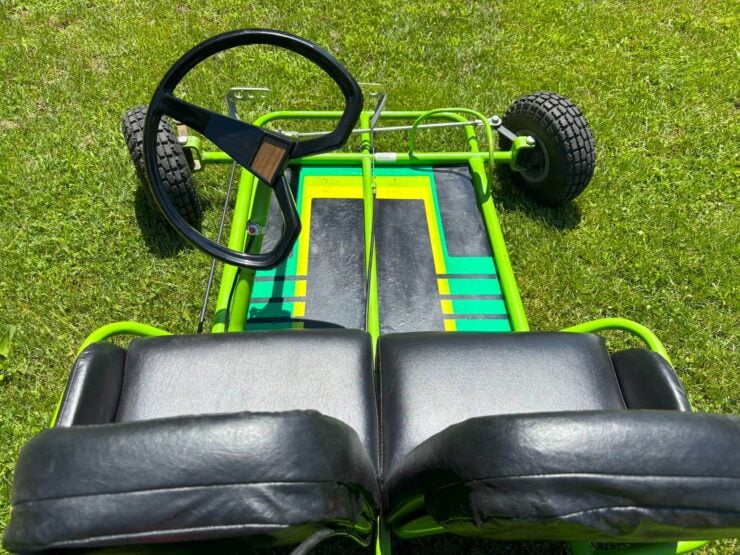 Sears Lime Limo Vintage Go-Kart 9