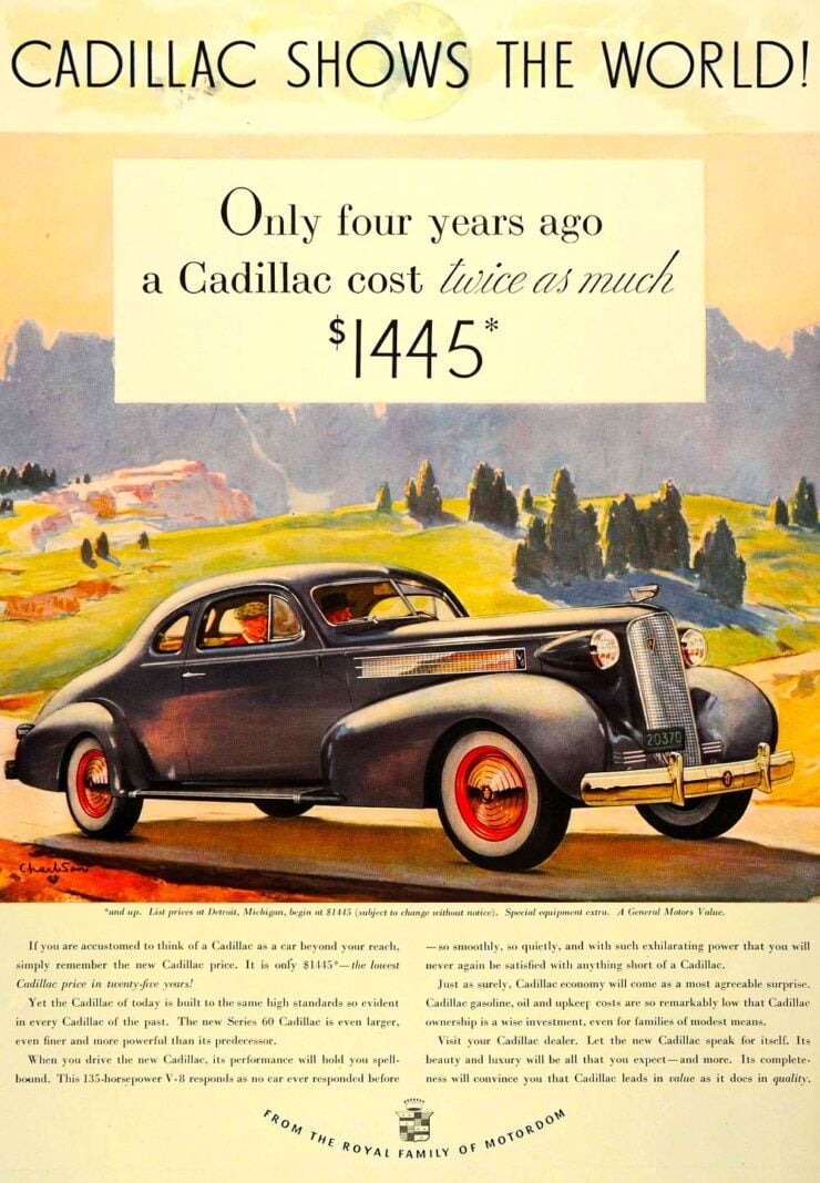 Cadillac Series 60 Vintage Ad