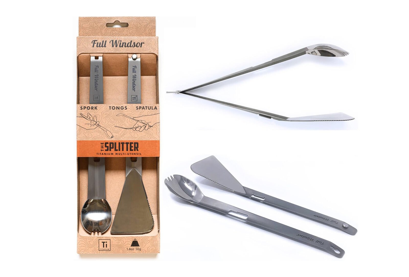 Camp Tongs Spork Spatula In One Full Windsor