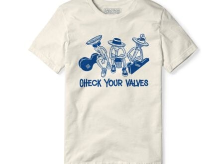 Check Your Valves T-Shirt Sabotage Motorcycles