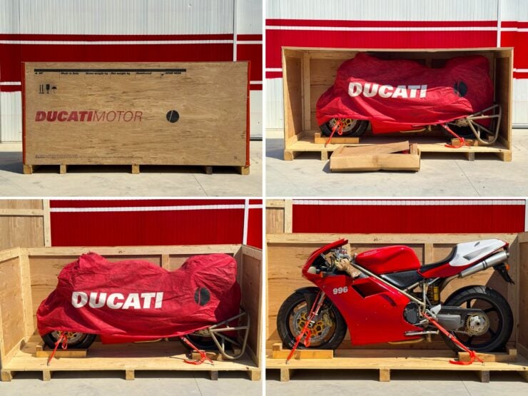Ducati 996 SPS Factory Crate