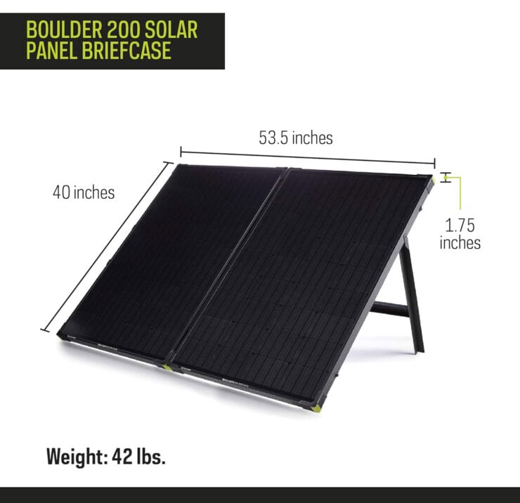 Goal Zero Boulder 200 Solar Briefcase 3
