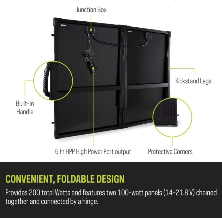Goal Zero Boulder 200 Solar Briefcase 4