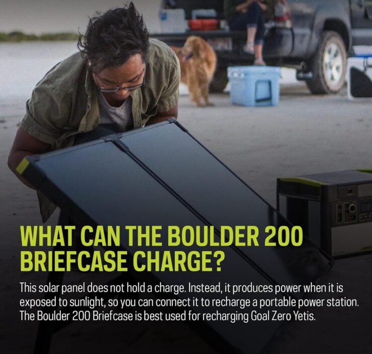 Goal Zero Boulder 200 Solar Briefcase 8