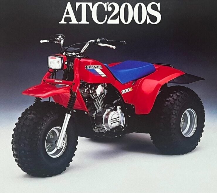 Honda ATC 200S Vintage Ad