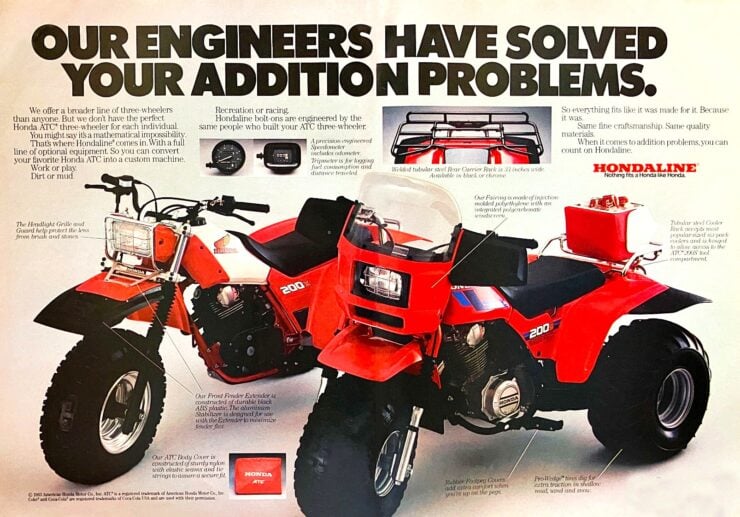 Honda Three-Wheeler Vintage Ad