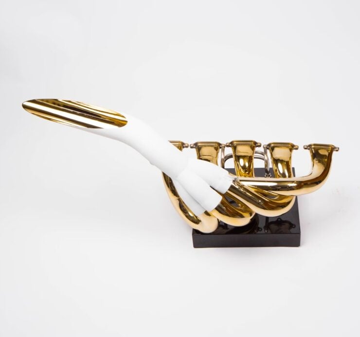 Jordan EJ12 V10 Exhaust Sculpture Mike OConnor 1