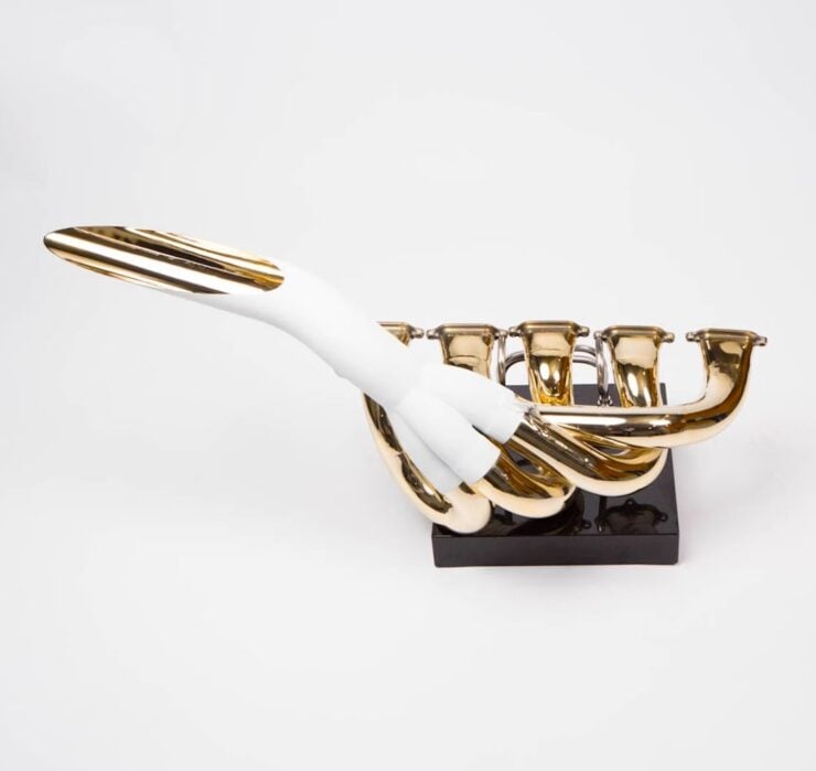 Jordan EJ12 V10 Exhaust Sculpture Mike OConnor 3