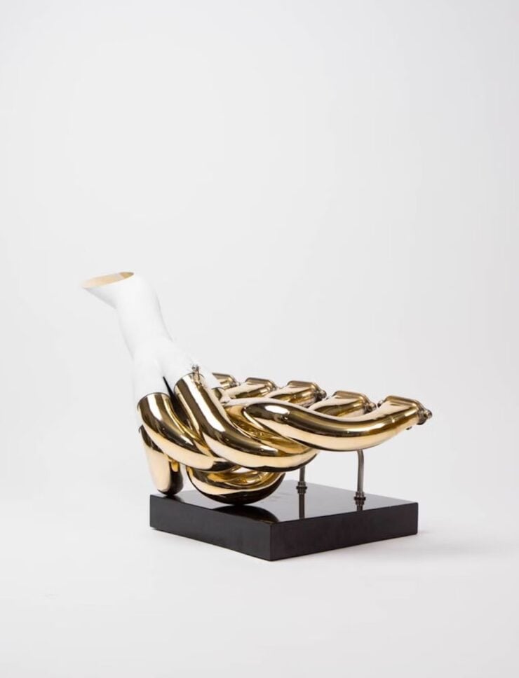 Jordan EJ12 V10 Exhaust Sculpture Mike OConnor 4