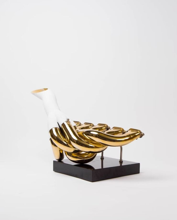 Jordan EJ12 V10 Exhaust Sculpture Mike OConnor 5