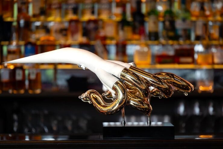 Jordan EJ12 V10 Exhaust Sculpture Mike OConnor 7