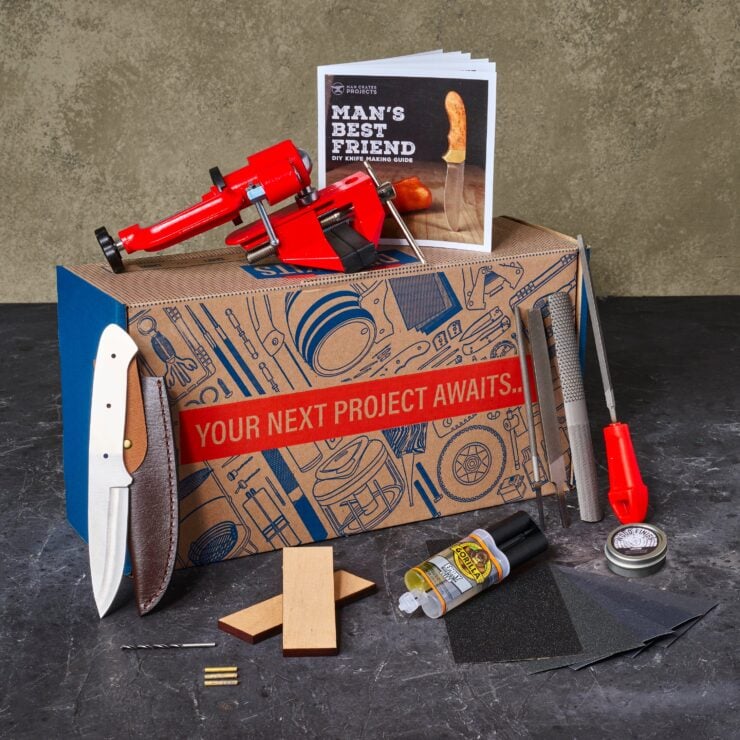 Knife Making Kit - Man Crates 1