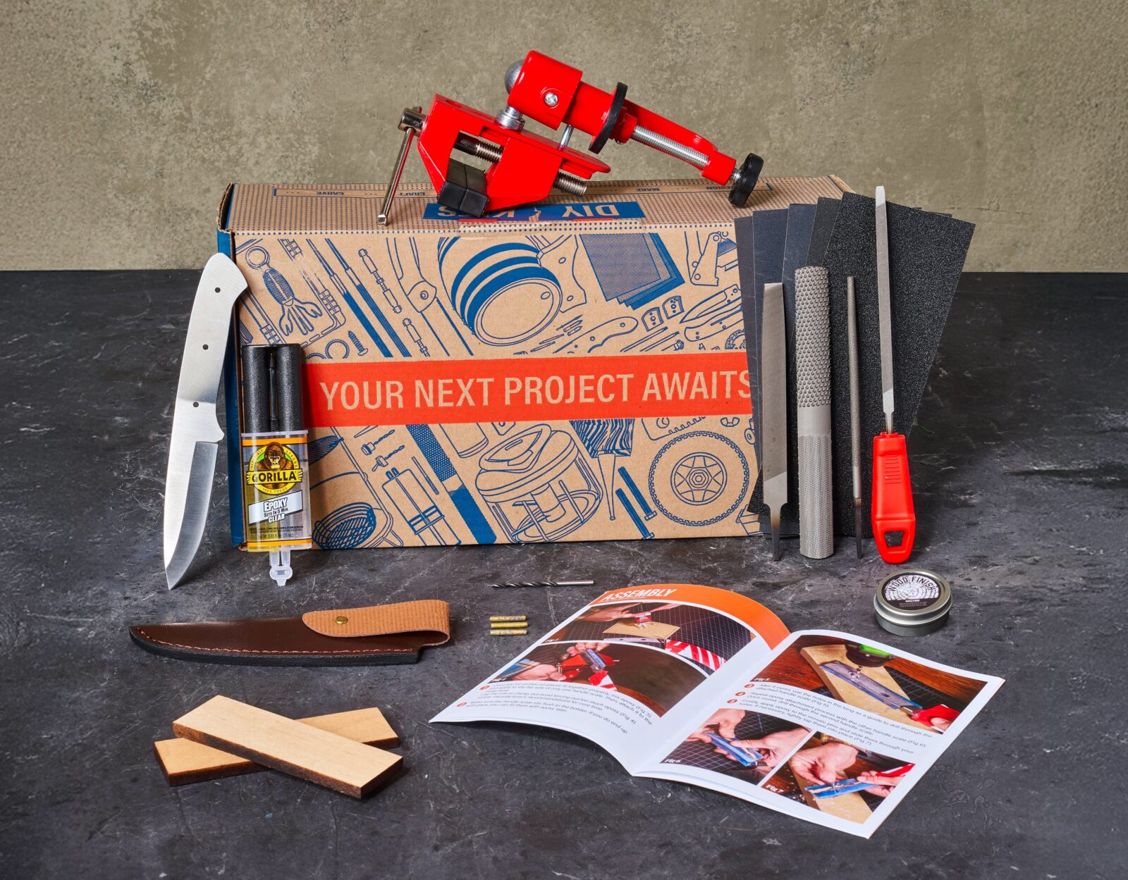Knife Making Kit - Man Crates