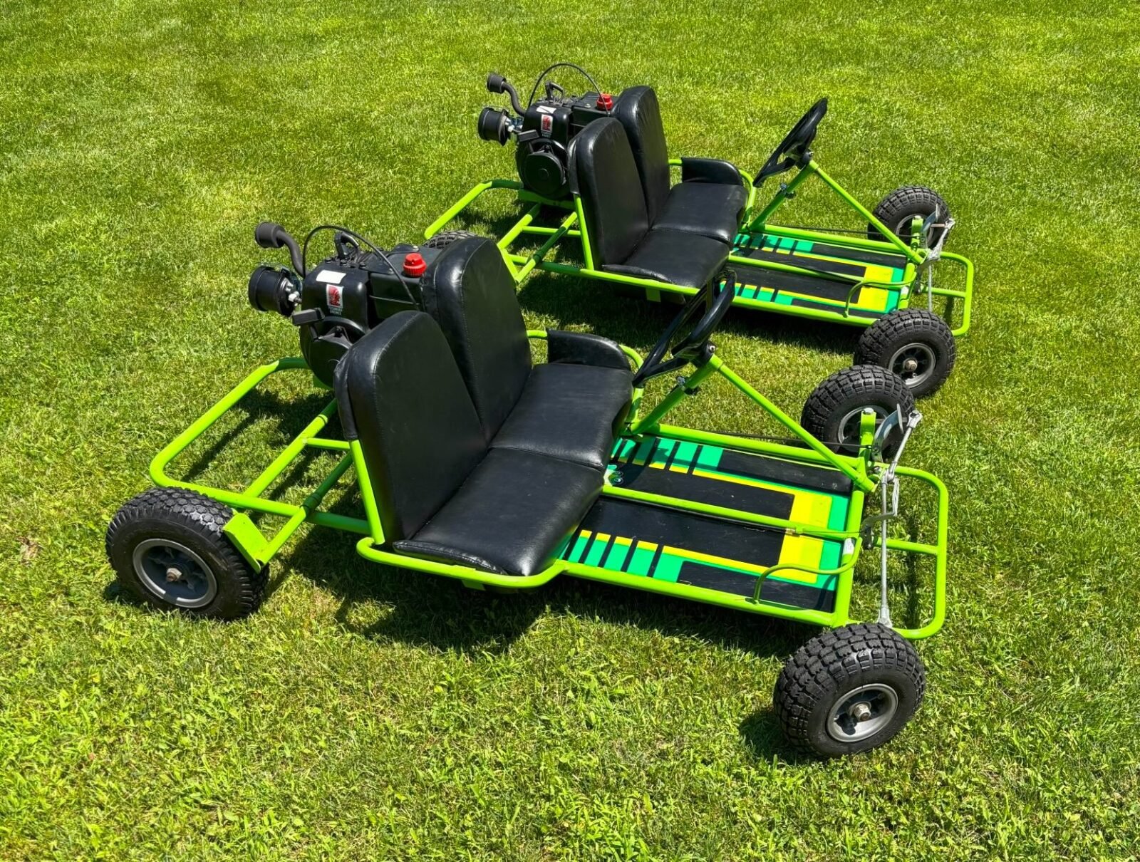 Sears Lime Limo Vintage Go-Kart