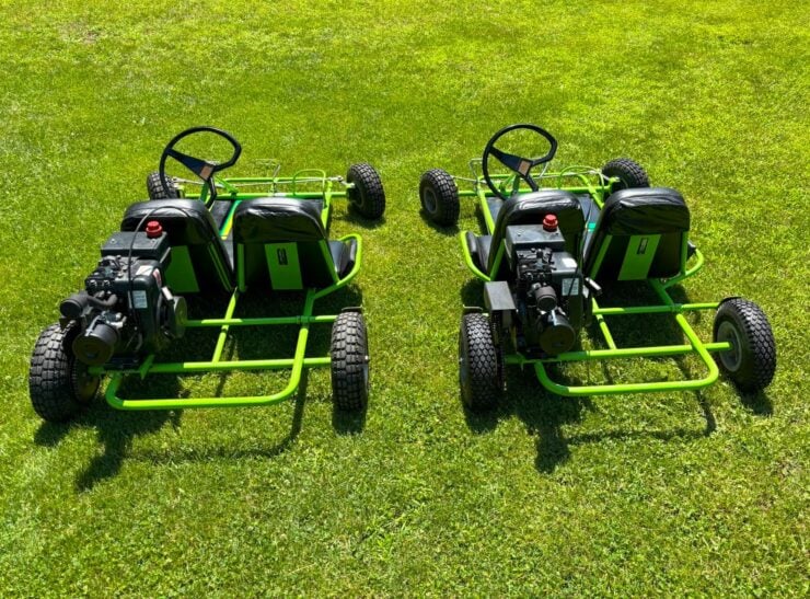 Sears Lime Limo Vintage Go-Kart 2