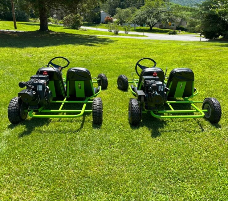 Sears Lime Limo Vintage Go-Kart 3