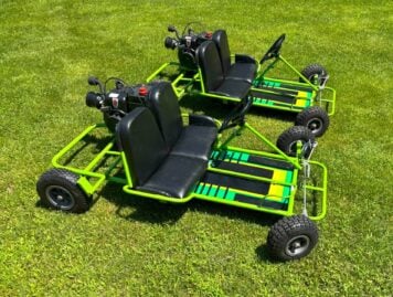 Sears Lime Limo Vintage Go-Kart
