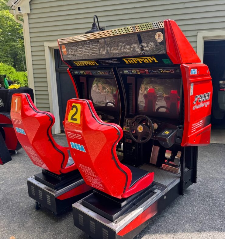 Sega Ferrari F355 Challenge Arcade Game 15