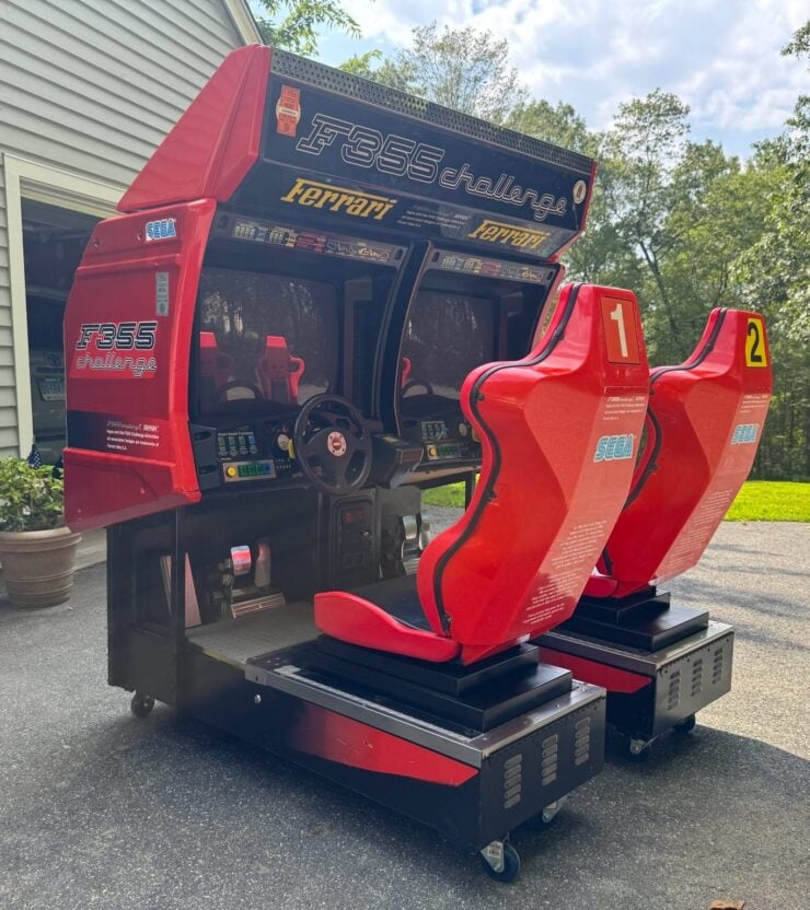 Sega Ferrari F355 Challenge Arcade Game 3