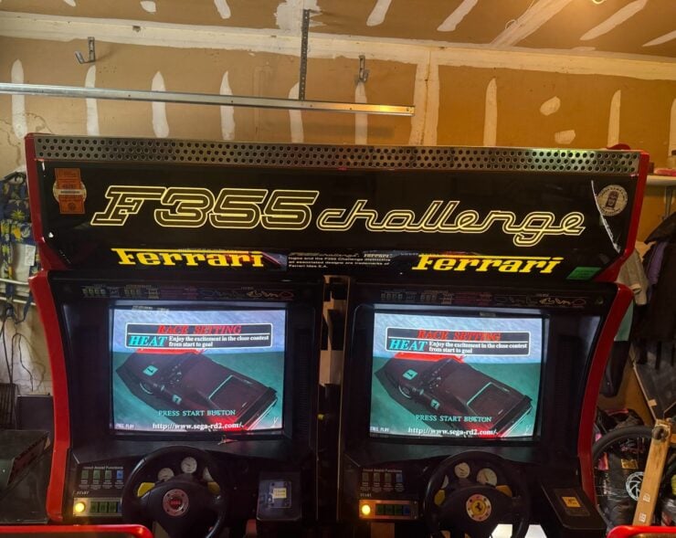 Sega Ferrari F355 Challenge Arcade Game 8