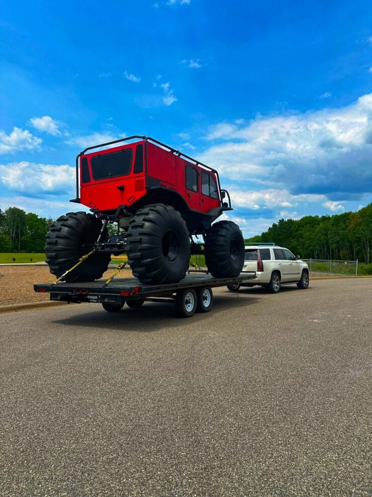 TUT Titan Amphibious 4x4 8