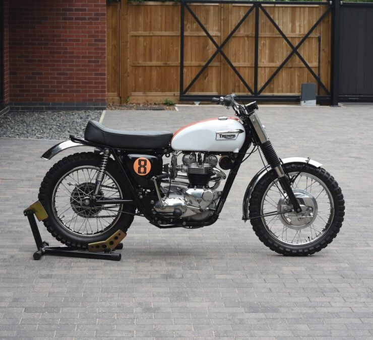 Triumph TR6C Desert Sled