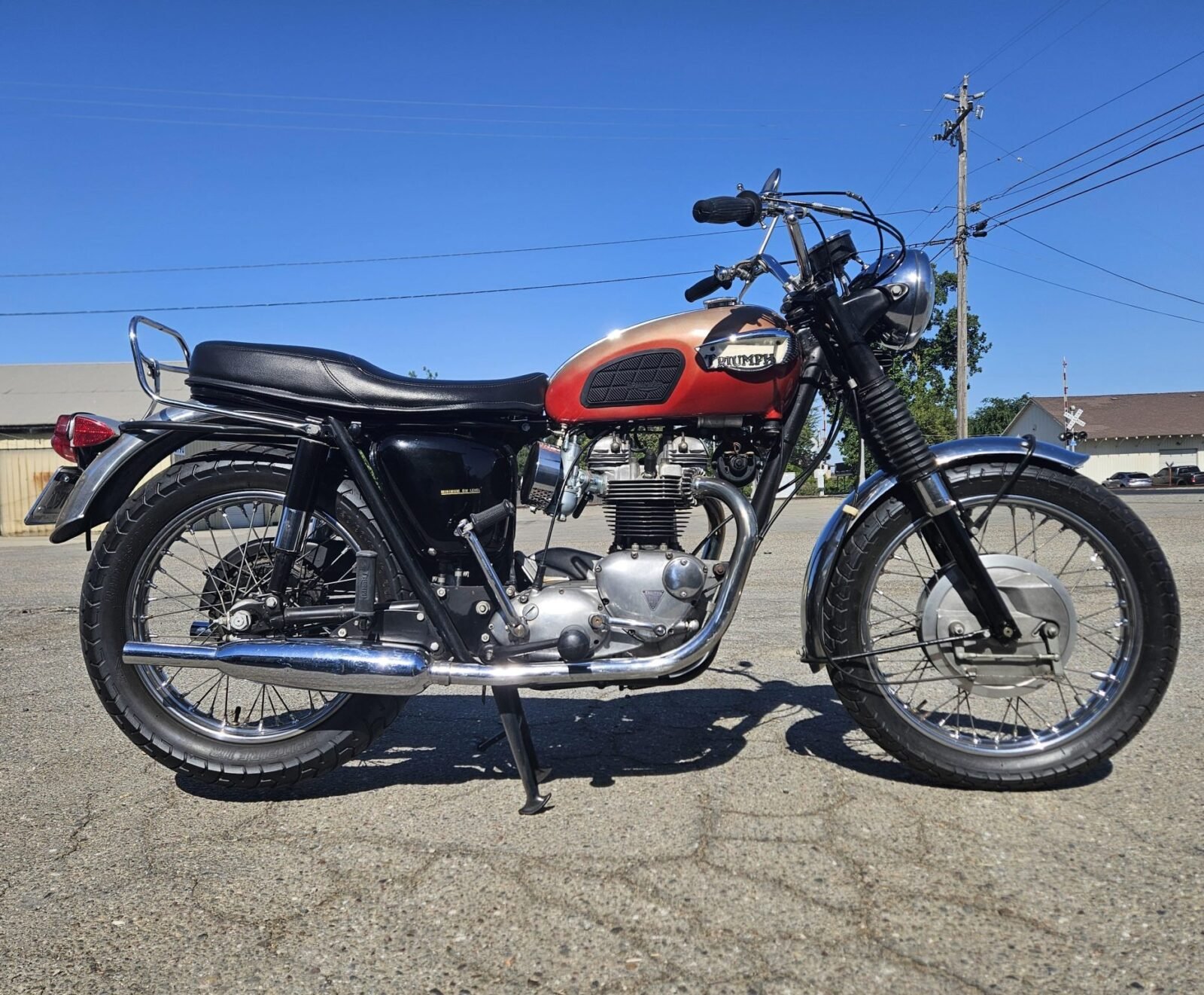 Billie Joe Armstrong Triumph Bonneville T120R