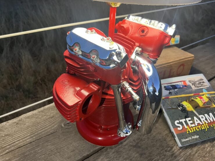 Boeing-Stearman PT-17 Engine Cylinder Lamp 5
