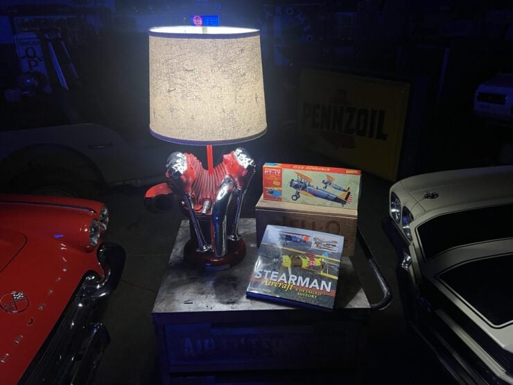 Boeing-Stearman PT-17 Engine Cylinder Lamp 7