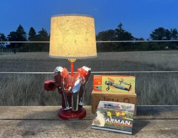 Boeing-Stearman PT-17 Engine Cylinder Lamp