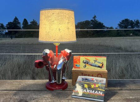 Boeing-Stearman PT-17 Engine Cylinder Lamp