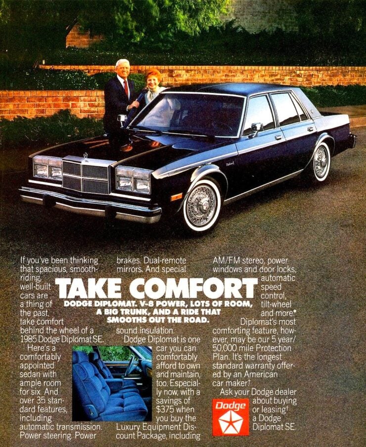 Dodge Diplomat Vintage Ad