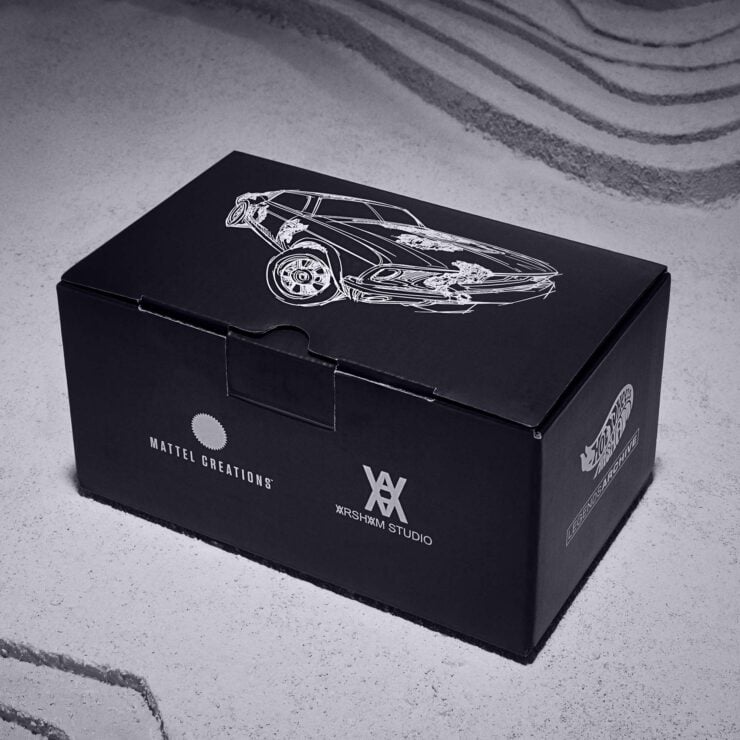Eroded Ford Mustang By Hot Wheels x Daniel Arsham 1