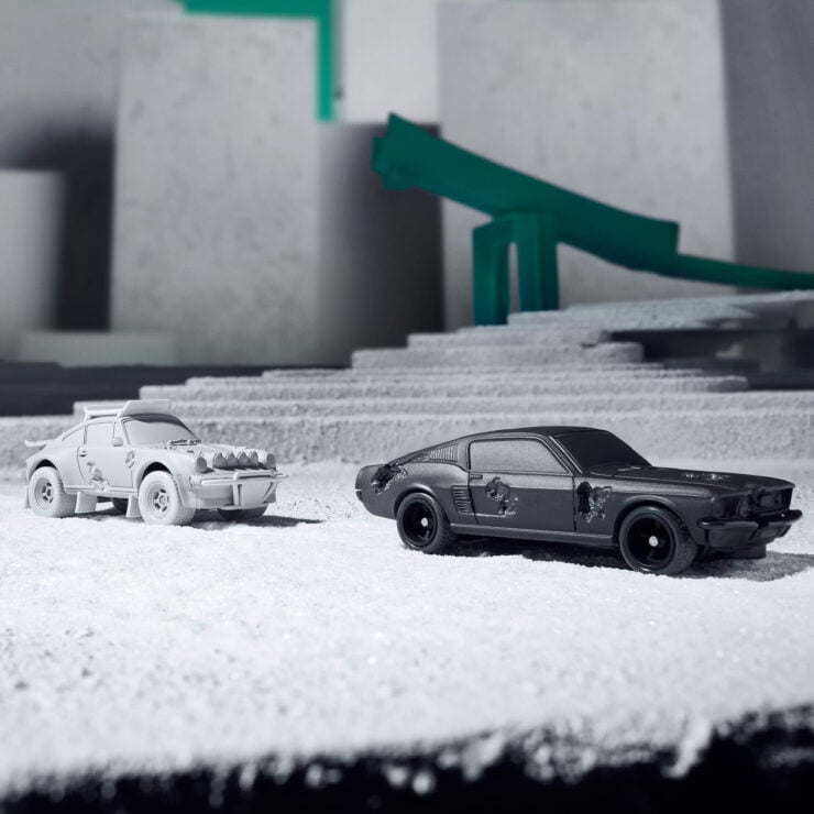 Eroded Ford Mustang By Hot Wheels x Daniel Arsham 10