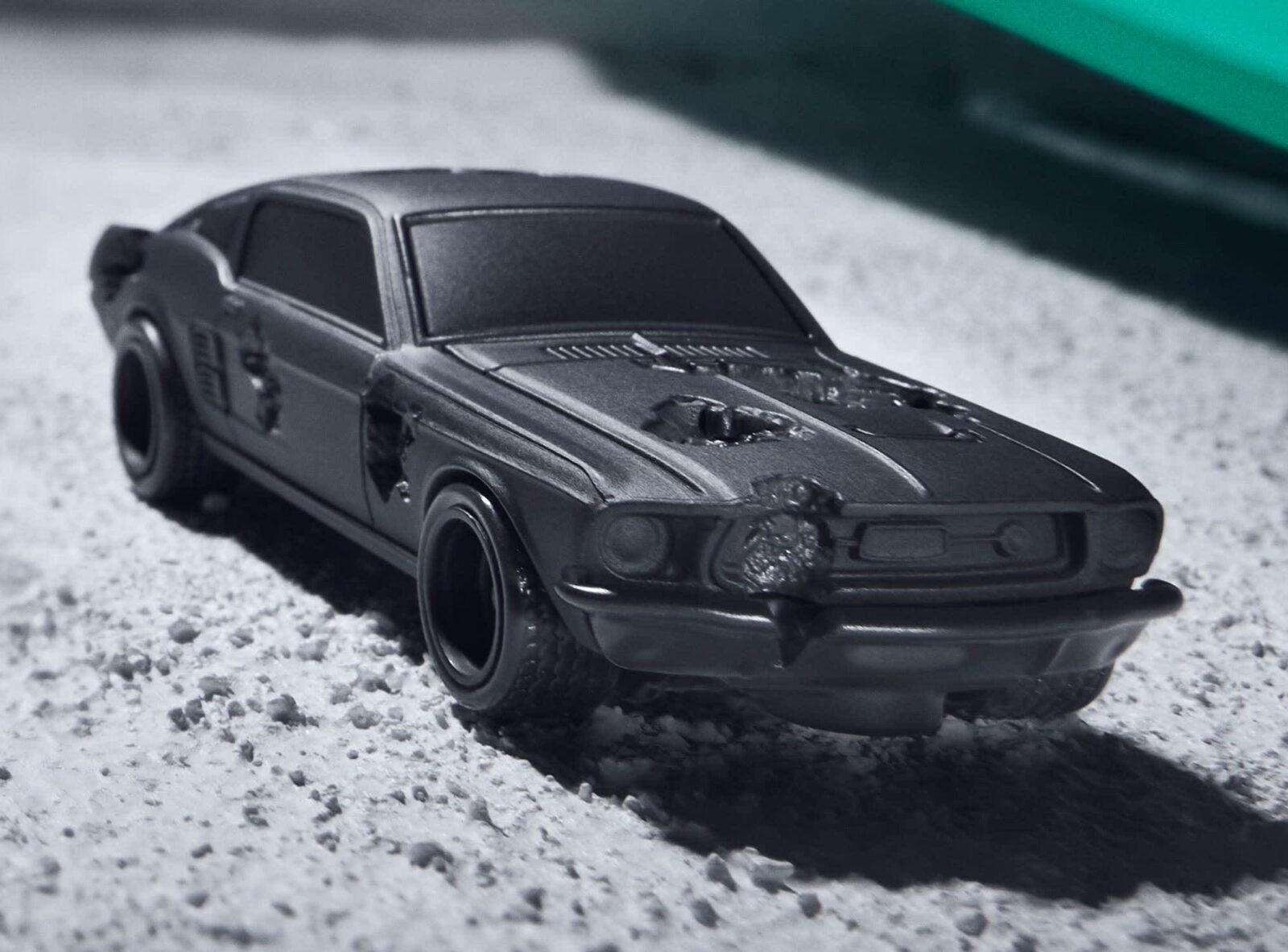Eroded Ford Mustang By Hot Wheels x Daniel Arsham