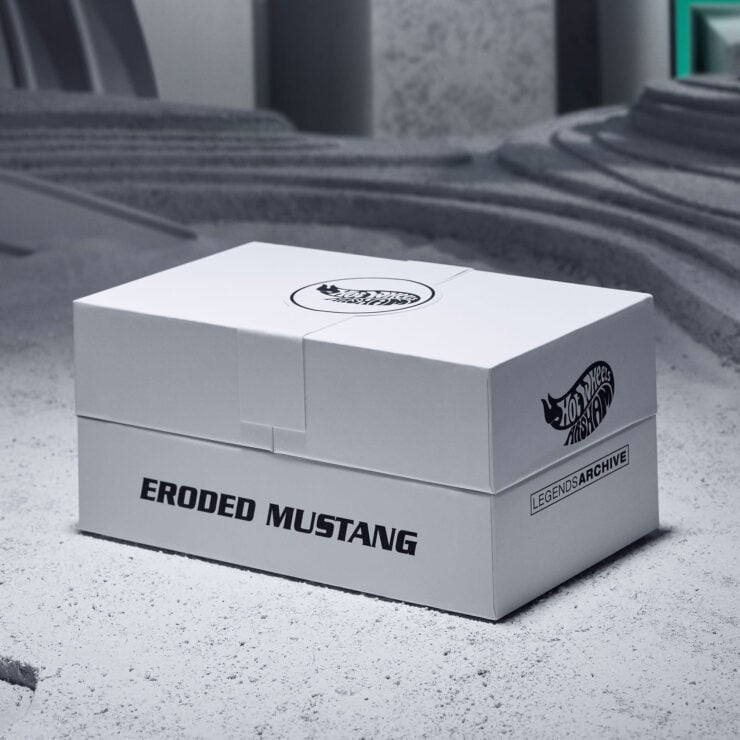 Eroded Ford Mustang By Hot Wheels x Daniel Arsham 5