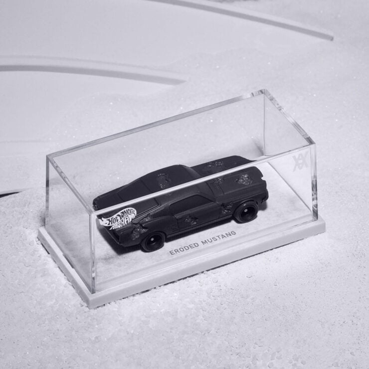 Eroded Ford Mustang By Hot Wheels x Daniel Arsham 6