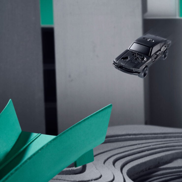 Eroded Ford Mustang By Hot Wheels x Daniel Arsham 7