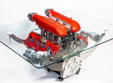 Ferrari 458 Italia Engine Coffee Table