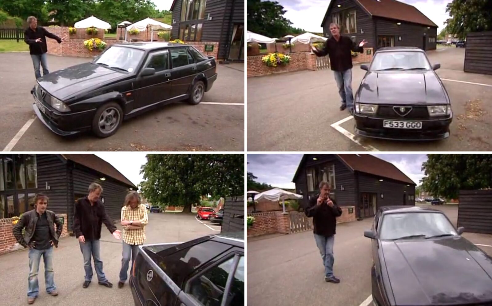 Jeremy Clarkson 1989 Alfa Romeo 75 Top Gear Challenge Car