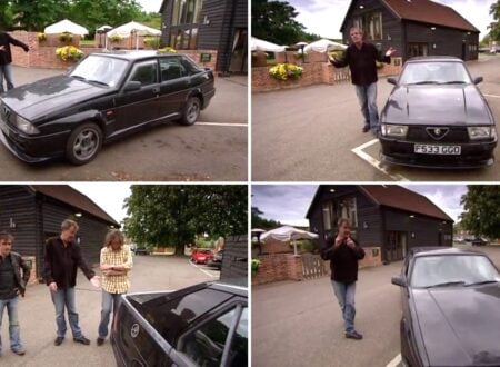 Jeremy Clarkson 1989 Alfa Romeo 75 Top Gear Challenge Car