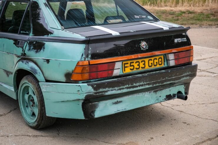 Jeremy Clarkson Alfa Romeo 75 Top Gear 13
