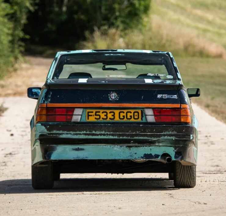 Jeremy Clarkson Alfa Romeo 75 Top Gear 15