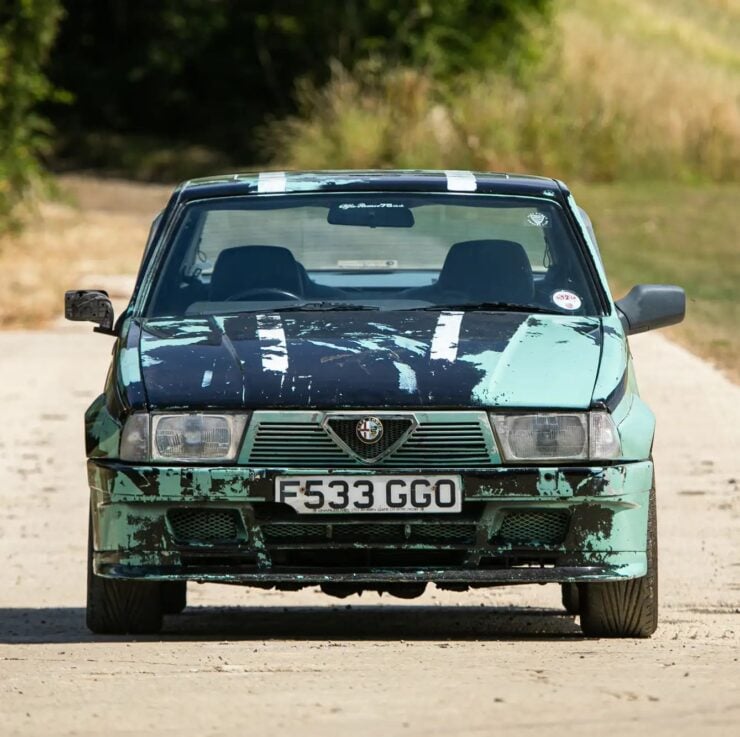 Jeremy Clarkson Alfa Romeo 75 Top Gear 16