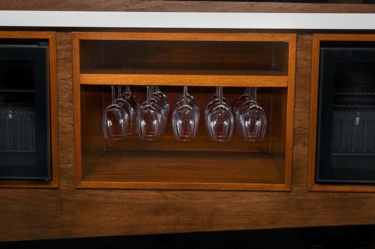 Mahogany Chris-Craft Boat Bar 20