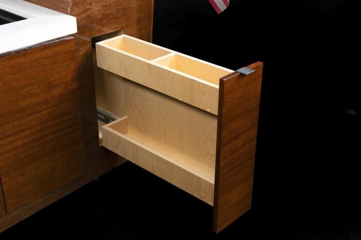 Mahogany Chris-Craft Boat Bar 7