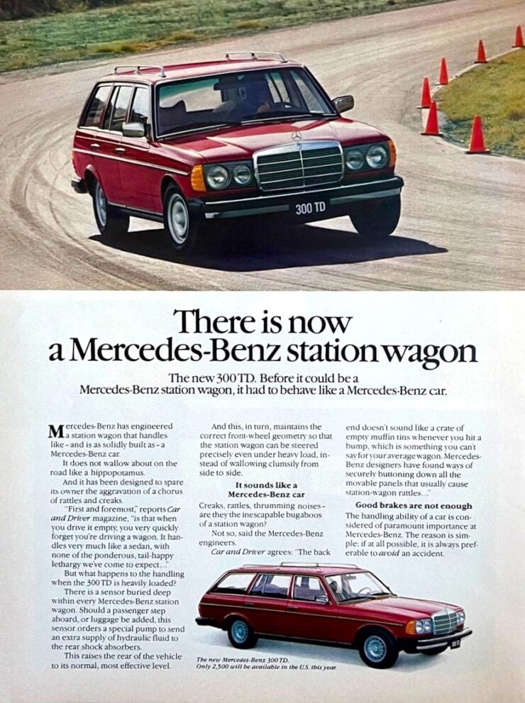 Mercedes-Benz 300TD Vintage Ad